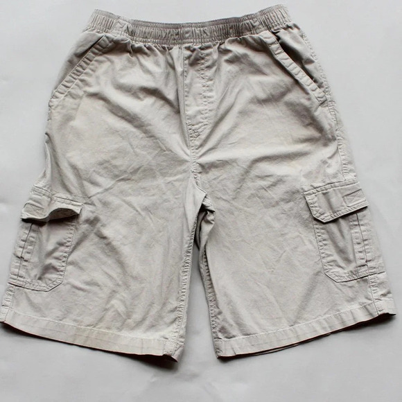 Basic Edition Tan Boys Cargo Shorts - Picture 1 of 5
